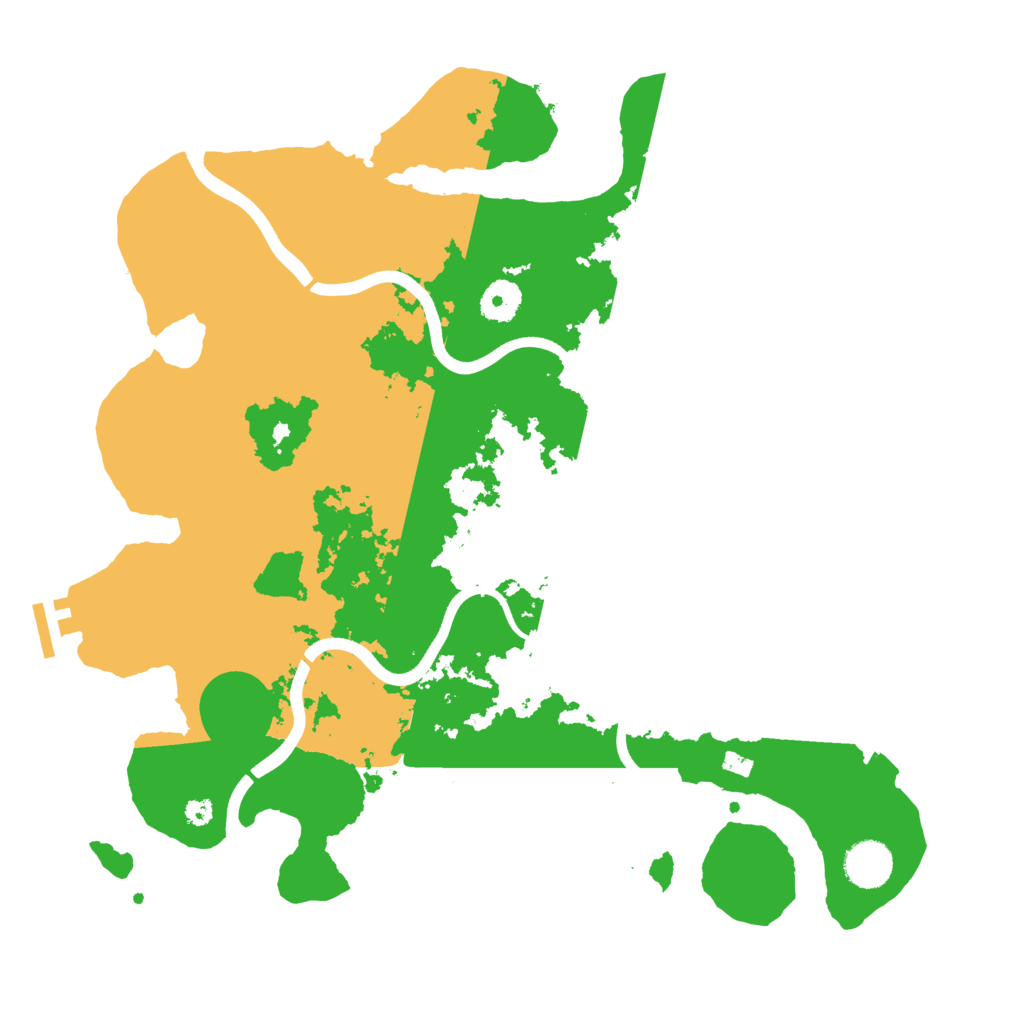 Biome Rust Map: Procedural Map, Size: 3750, Seed: 963811363