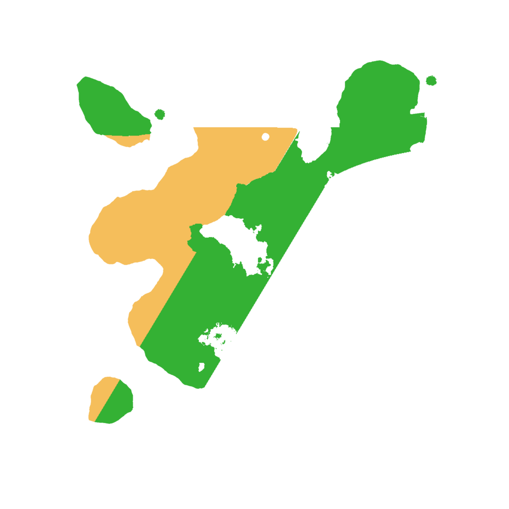 Biome Rust Map: Procedural Map, Size: 2000, Seed: 2055611171