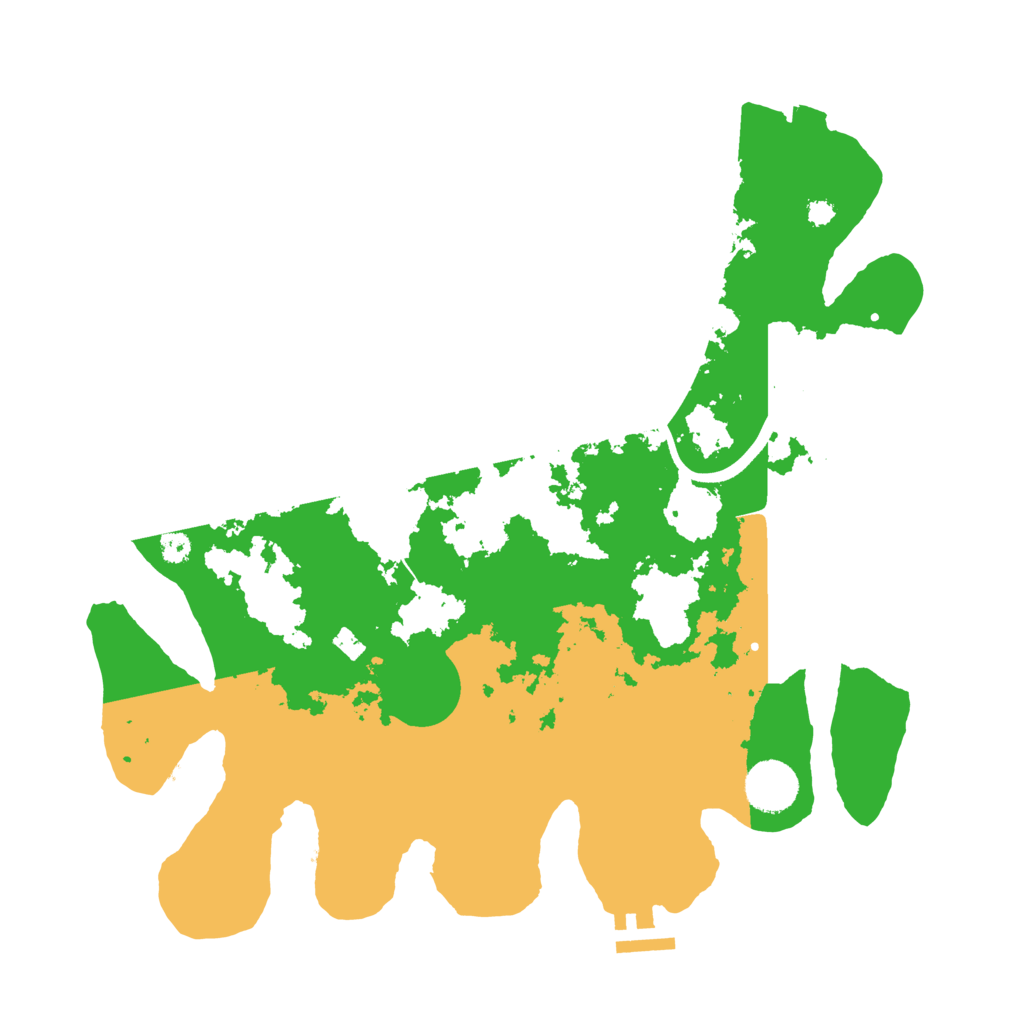 Biome Rust Map: Procedural Map, Size: 3500, Seed: 1360720202