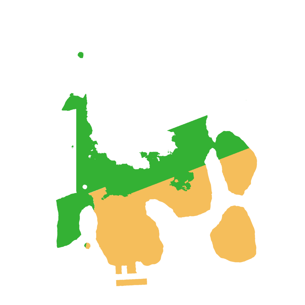 Biome Rust Map: Procedural Map, Size: 2000, Seed: 1984232