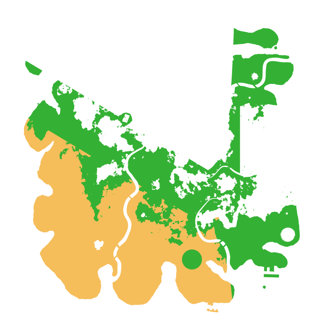 Biome Rust Map: Procedural Map, Size: 4250, Seed: 2039671707