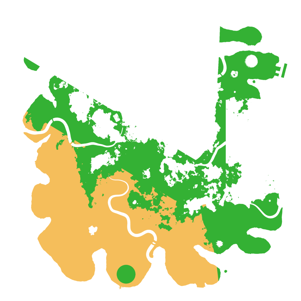 Biome Rust Map: Procedural Map, Size: 4250, Seed: 2039671707