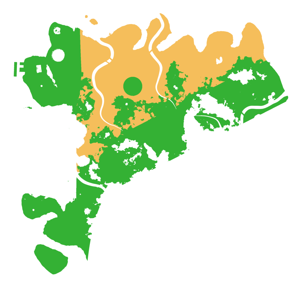 Biome Rust Map: Procedural Map, Size: 4250, Seed: 2093858710