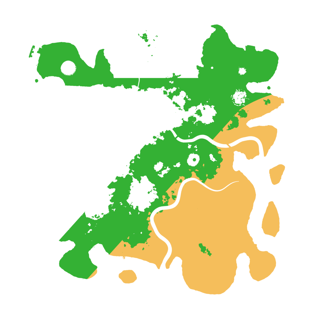 Biome Rust Map: Procedural Map, Size: 3750, Seed: 2009009797