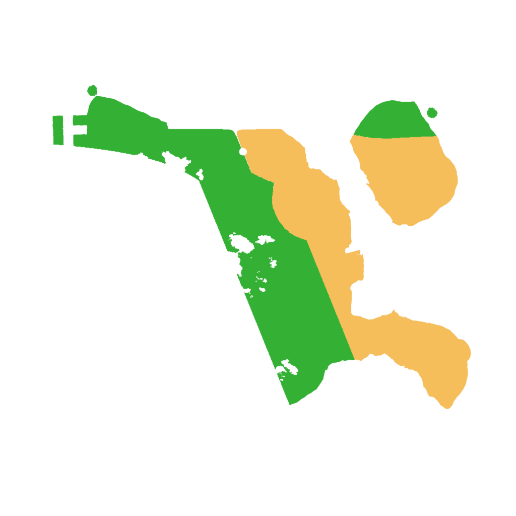 Biome Rust Map: Procedural Map, Size: 2000, Seed: 82980