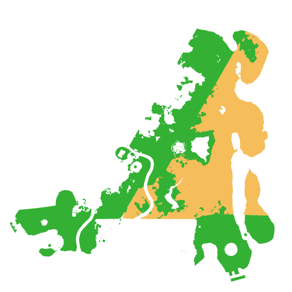 Biome Rust Map: Procedural Map, Size: 4000, Seed: 1016846221