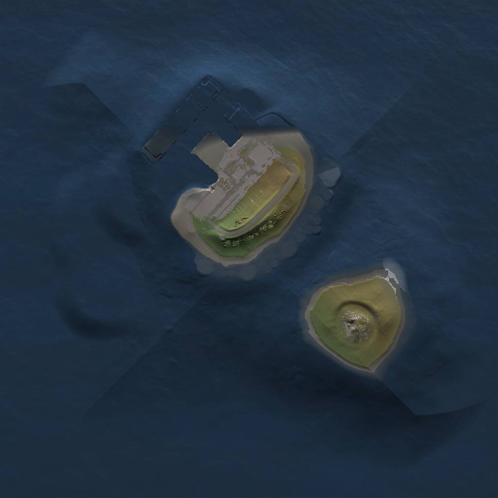 Rust Map: Procedural Map, Size: 1000, Seed: 1693036844, 2 Monuments