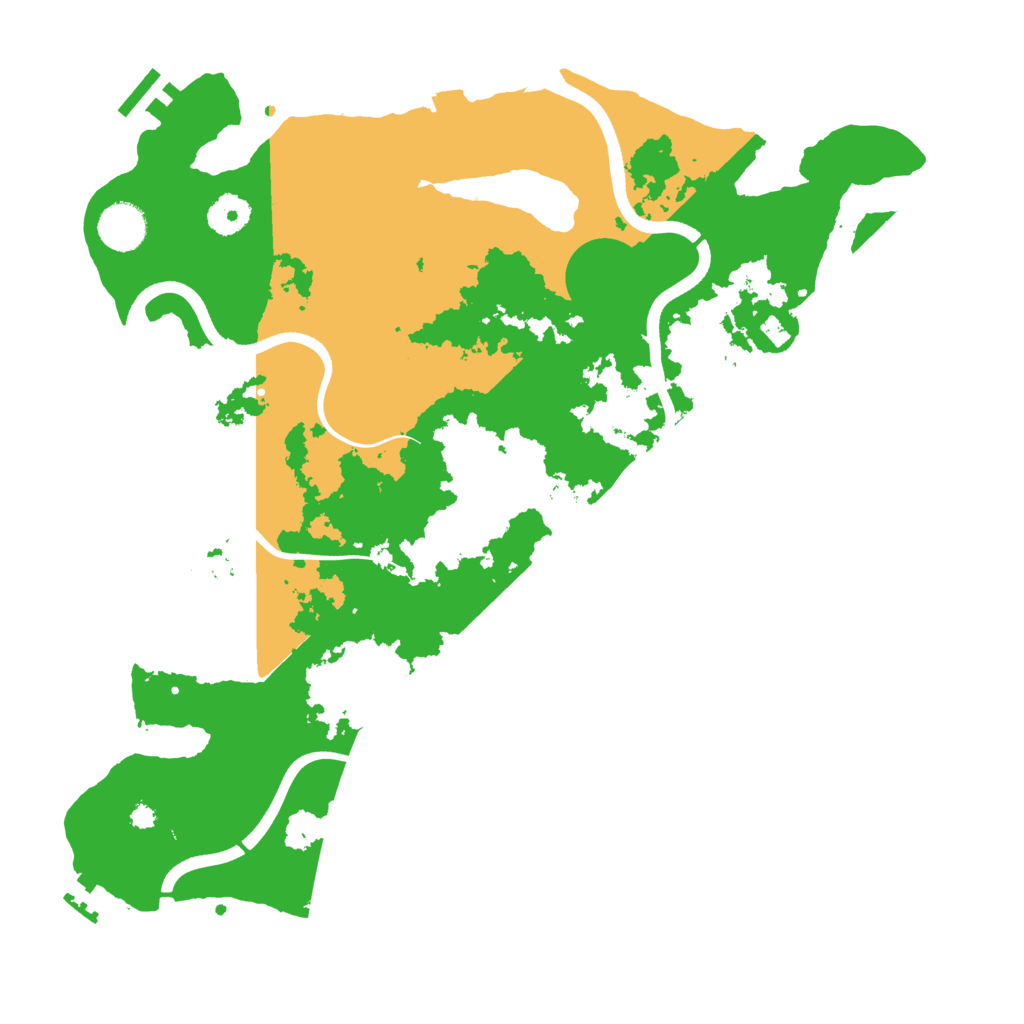 Biome Rust Map: Procedural Map, Size: 3750, Seed: 1969407897