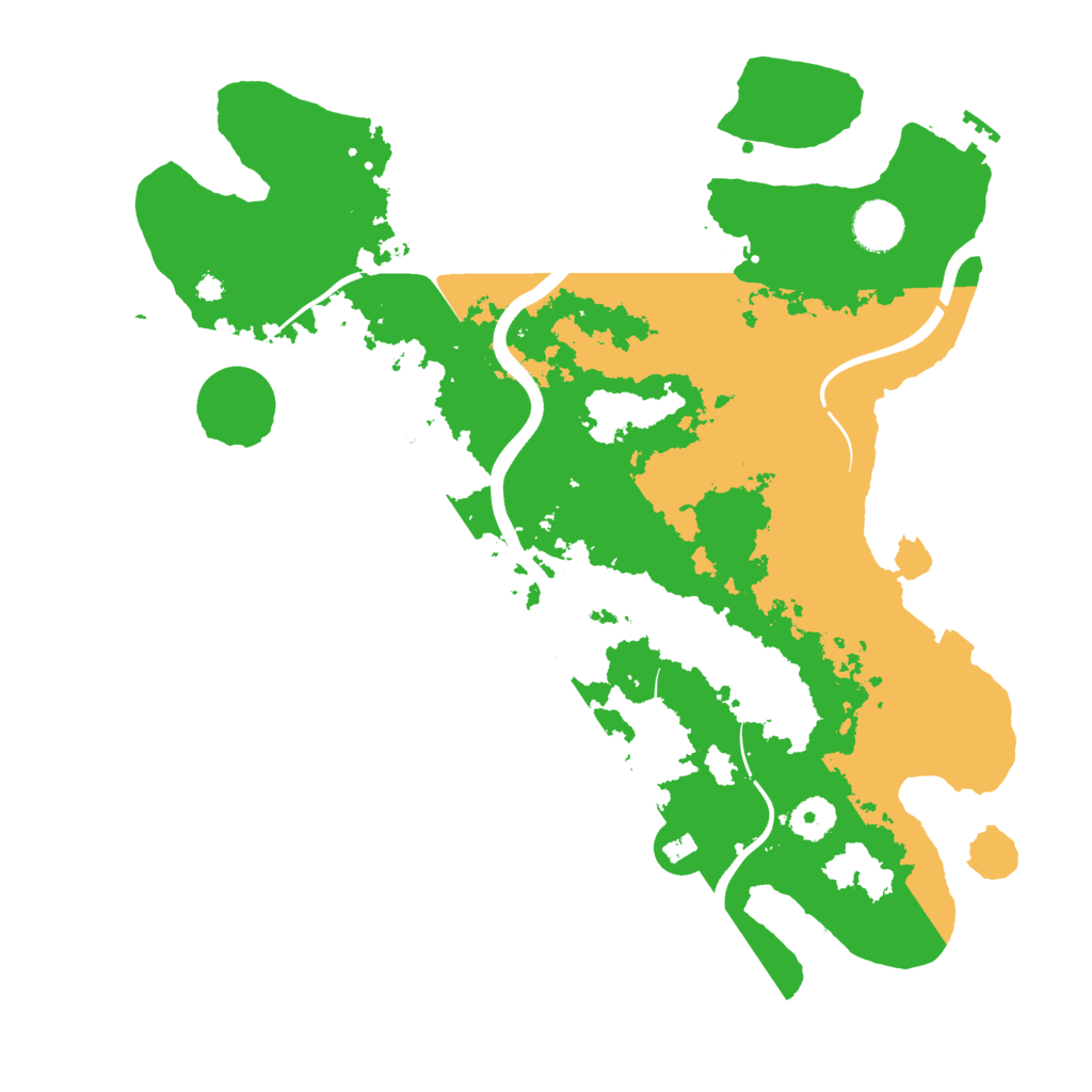 Biome Rust Map: Procedural Map, Size: 3750, Seed: 1545646346