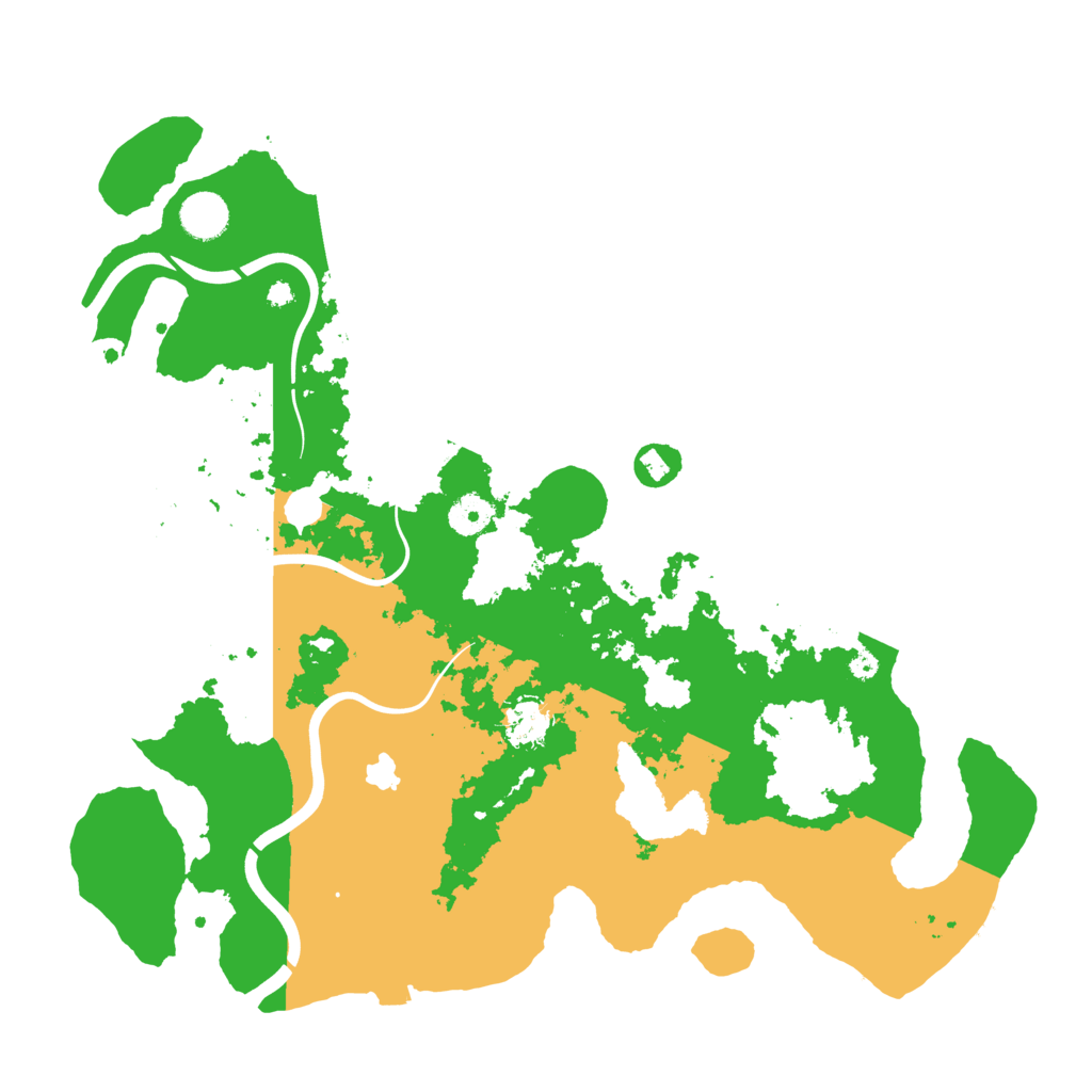 Biome Rust Map: Procedural Map, Size: 4000, Seed: 149923935