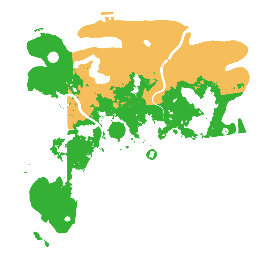 Biome Rust Map: Procedural Map, Size: 4250, Seed: 802934847