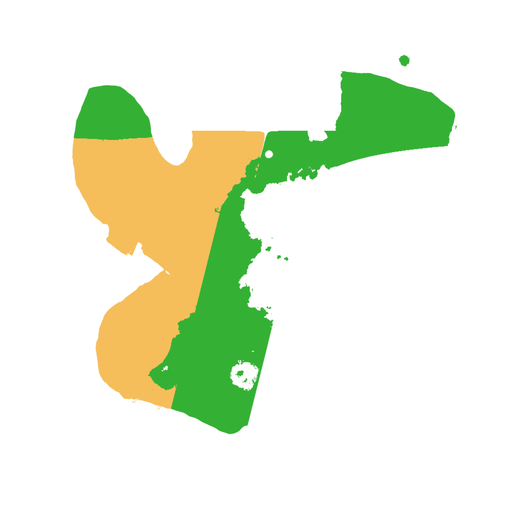 Biome Rust Map: Procedural Map, Size: 2000, Seed: 1722639935