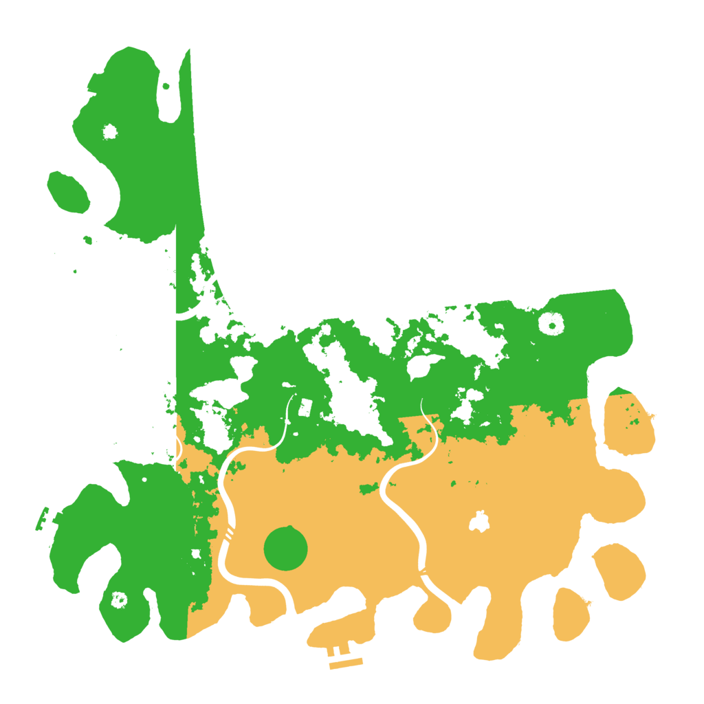 Biome Rust Map: Procedural Map, Size: 4250, Seed: 12062025