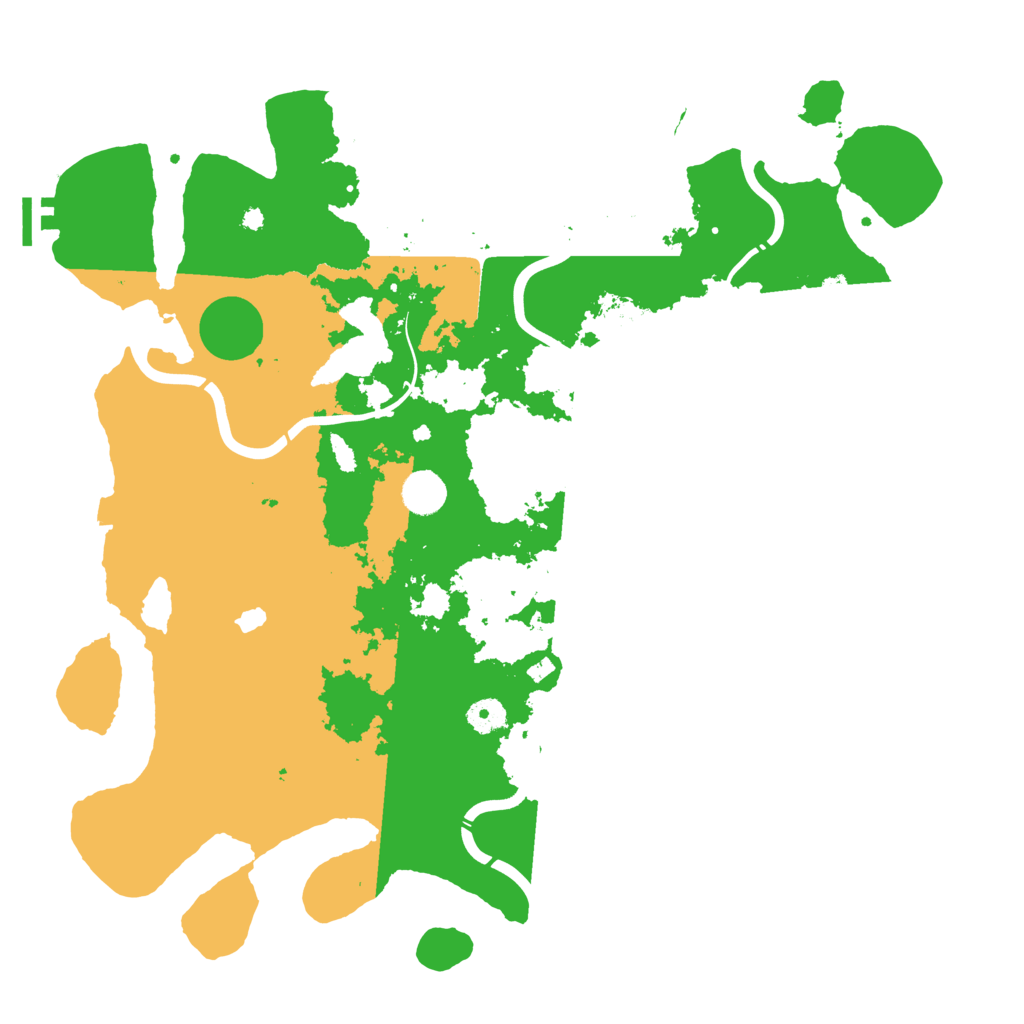Biome Rust Map: Procedural Map, Size: 4250, Seed: 535527077
