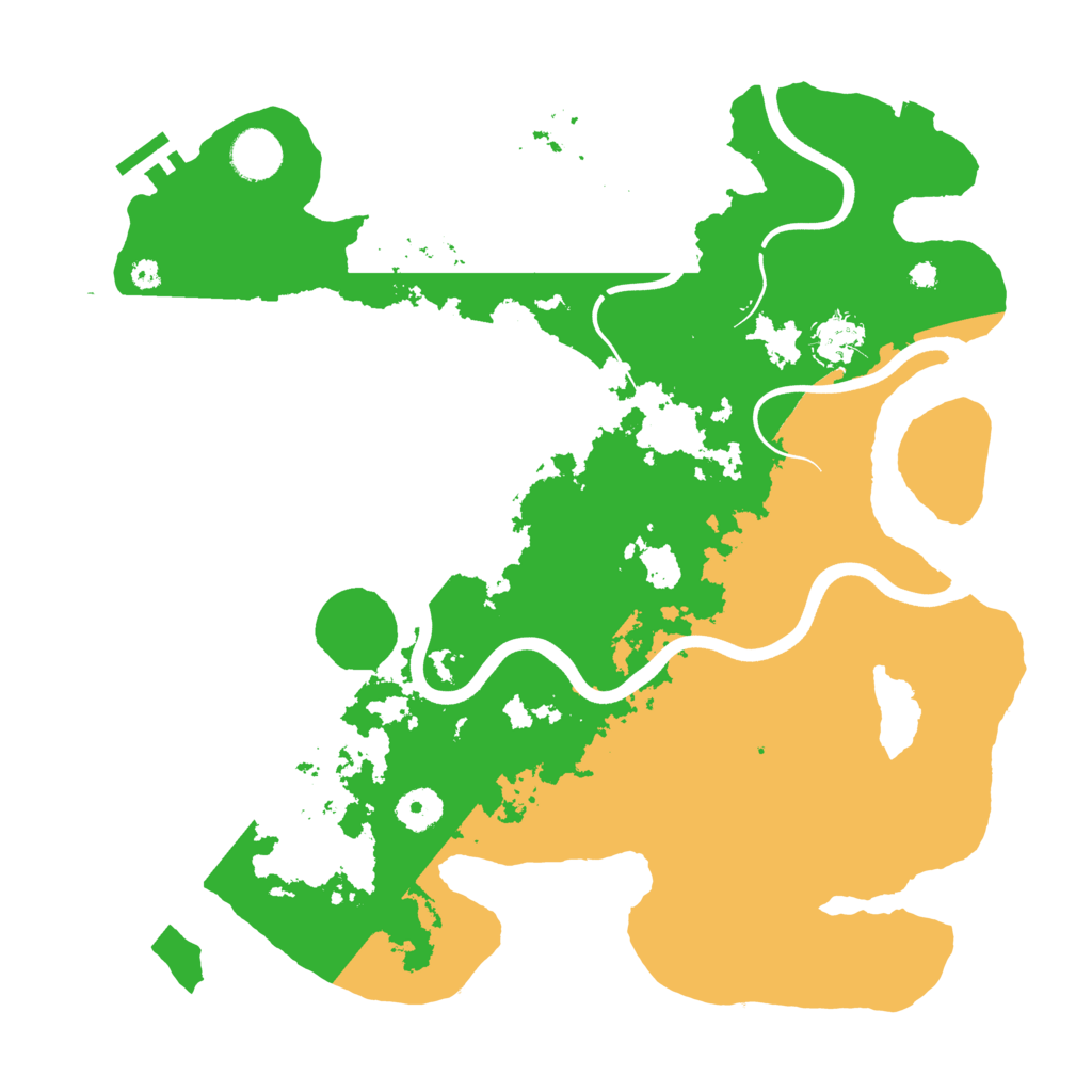 Biome Rust Map: Procedural Map, Size: 3750, Seed: 462440416