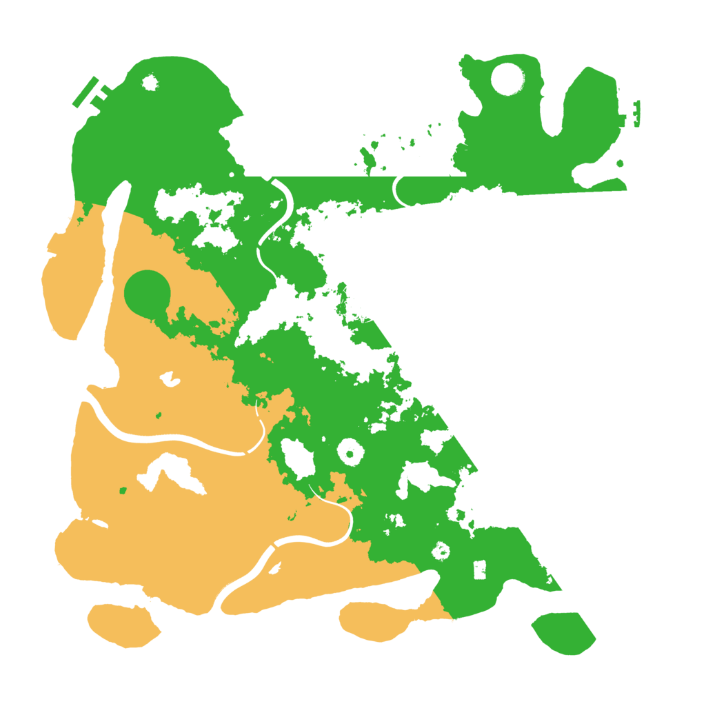 Biome Rust Map: Procedural Map, Size: 4000, Seed: 426354