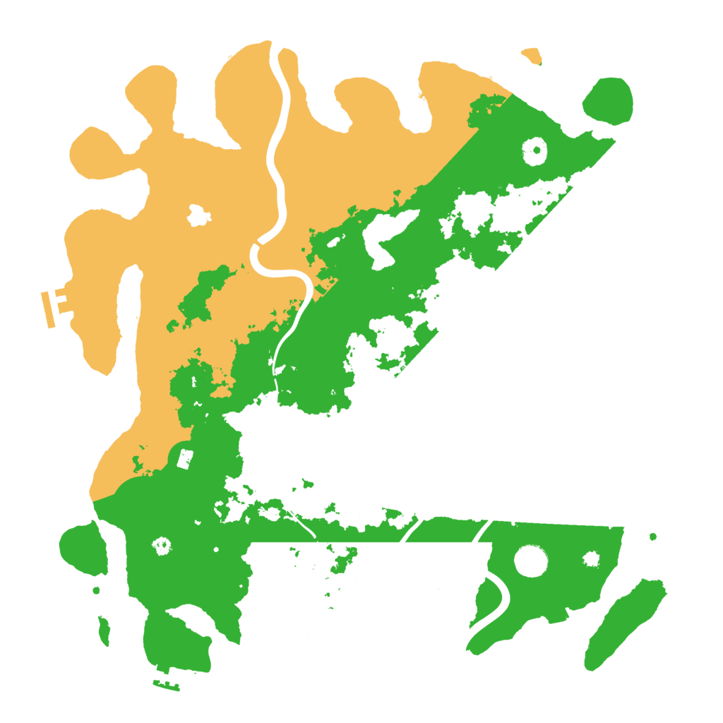 Biome Rust Map: Procedural Map, Size: 4000, Seed: 1997782733
