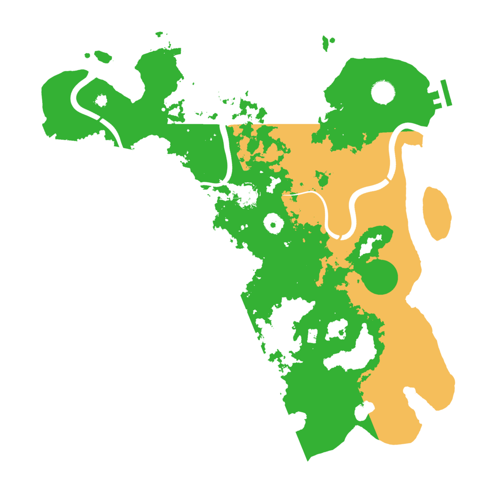 Biome Rust Map: Procedural Map, Size: 3750, Seed: 699373163