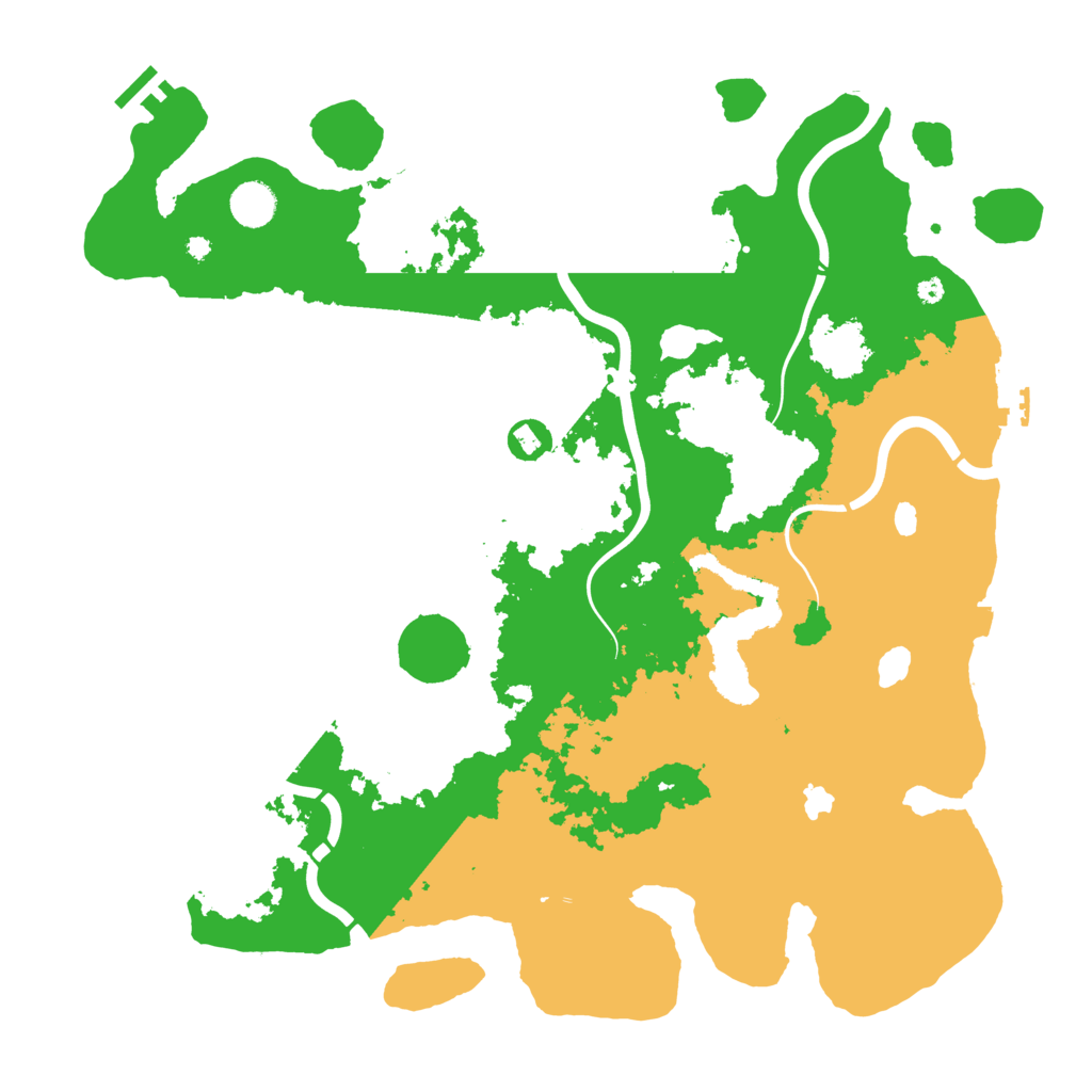 Biome Rust Map: Procedural Map, Size: 4250, Seed: 505253486