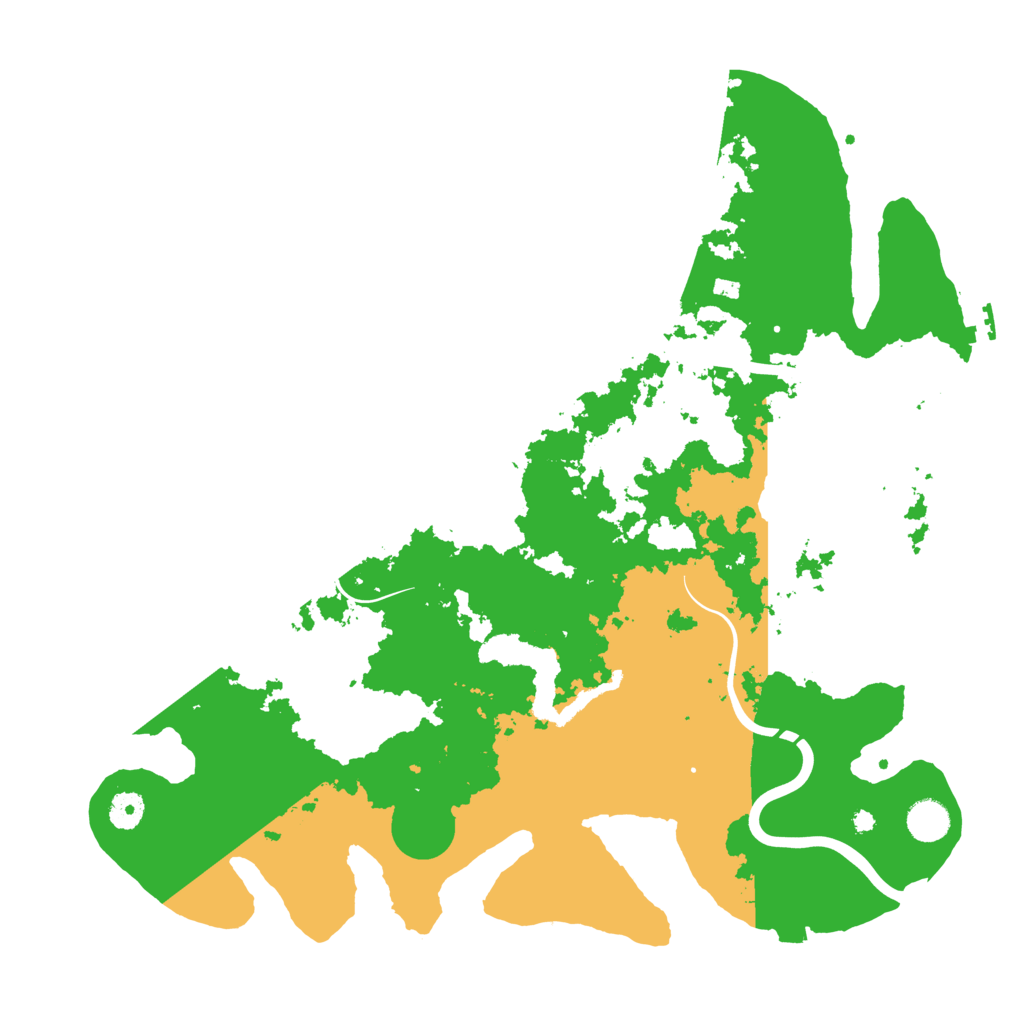 Biome Rust Map: Procedural Map, Size: 4250, Seed: 1466583264