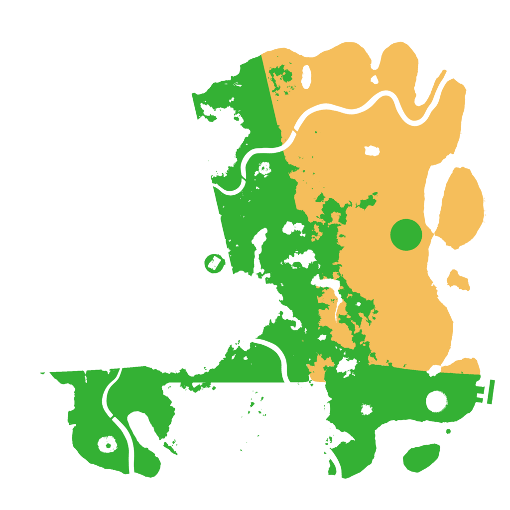 Biome Rust Map: Procedural Map, Size: 4250, Seed: 237856181
