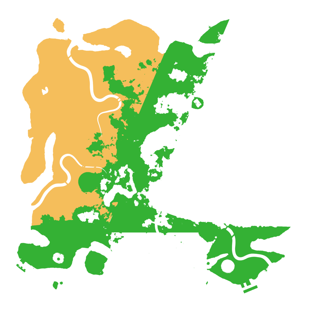 Biome Rust Map: Procedural Map, Size: 4250, Seed: 1468773065