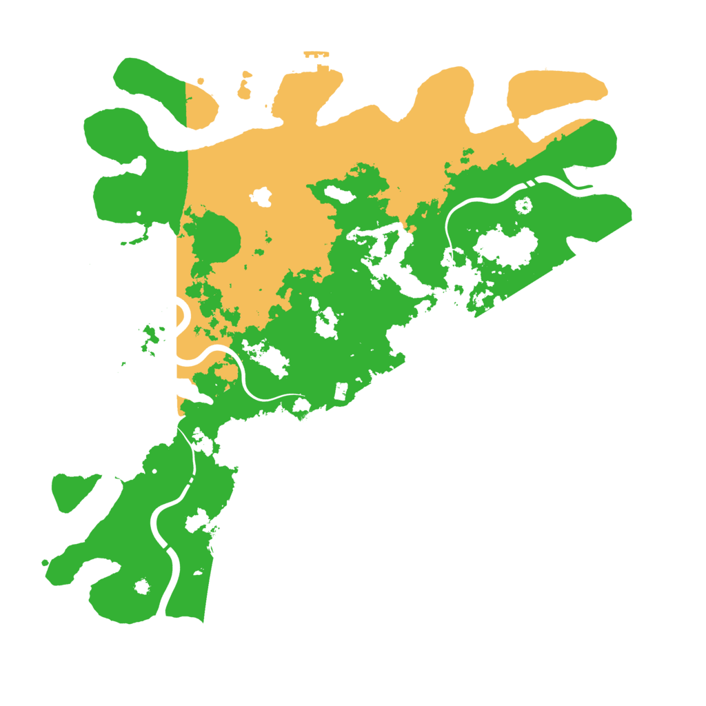 Biome Rust Map: Procedural Map, Size: 4250, Seed: 1545277525