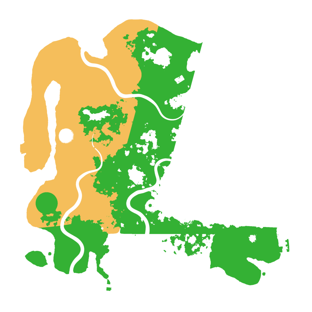 Biome Rust Map: Procedural Map, Size: 3750, Seed: 628795
