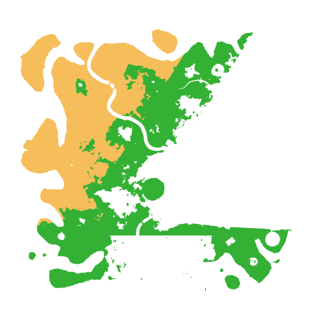 Biome Rust Map: Procedural Map, Size: 3800, Seed: 743815549