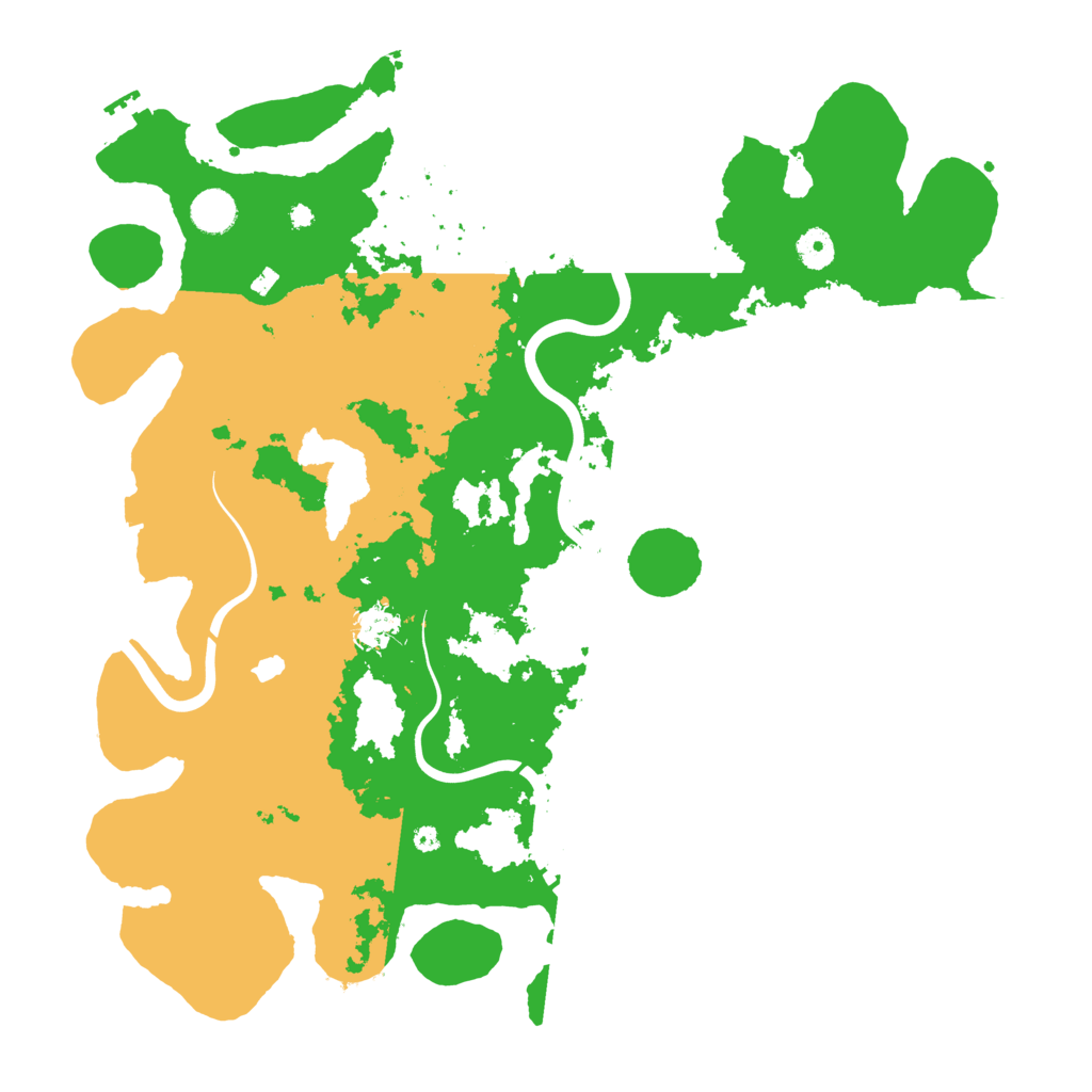 Biome Rust Map: Procedural Map, Size: 4250, Seed: 13390