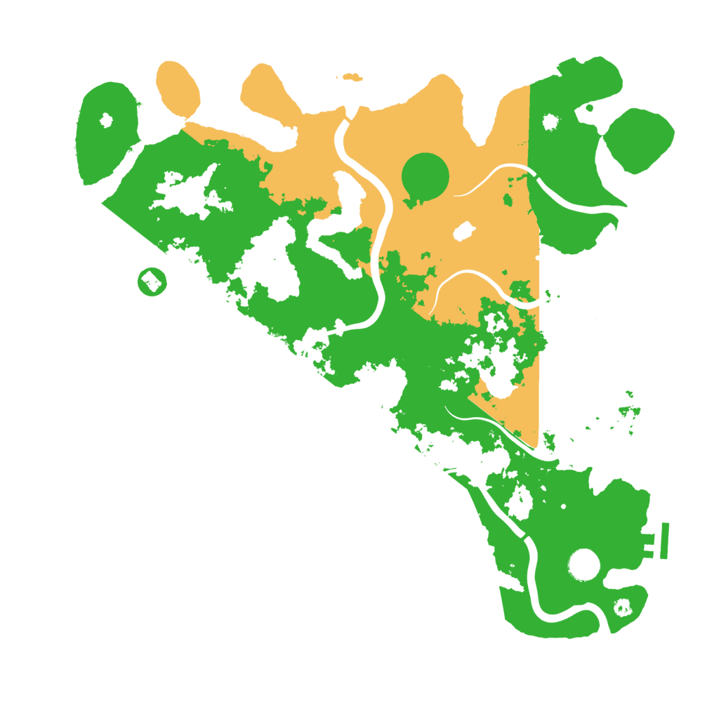 Biome Rust Map: Procedural Map, Size: 4000, Seed: 949476445