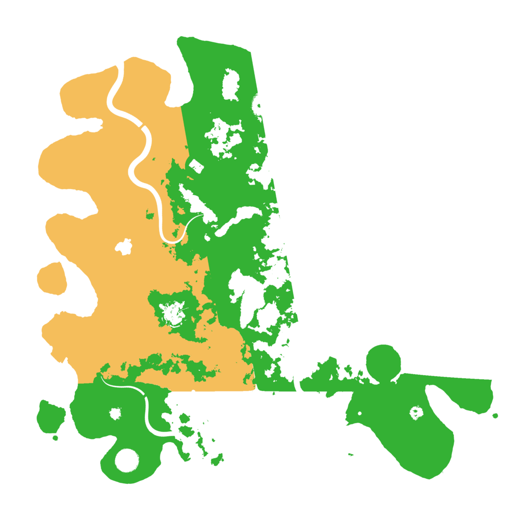 Biome Rust Map: Procedural Map, Size: 4000, Seed: 2026