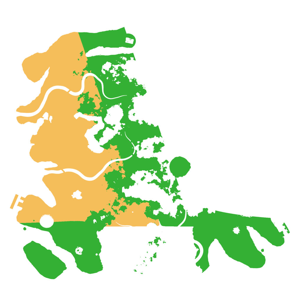 Biome Rust Map: Procedural Map, Size: 4000, Seed: 2127384006