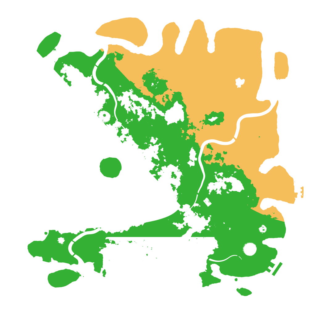 Biome Rust Map: Procedural Map, Size: 4250, Seed: 1976876648