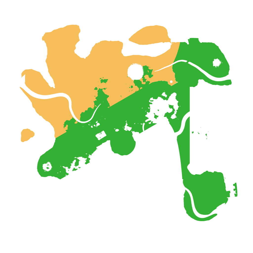 Biome Rust Map: Procedural Map, Size: 2800, Seed: 212354