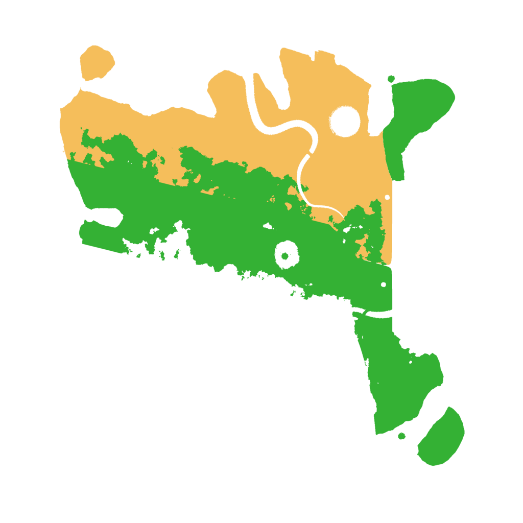 Biome Rust Map: Procedural Map, Size: 3000, Seed: 785062355