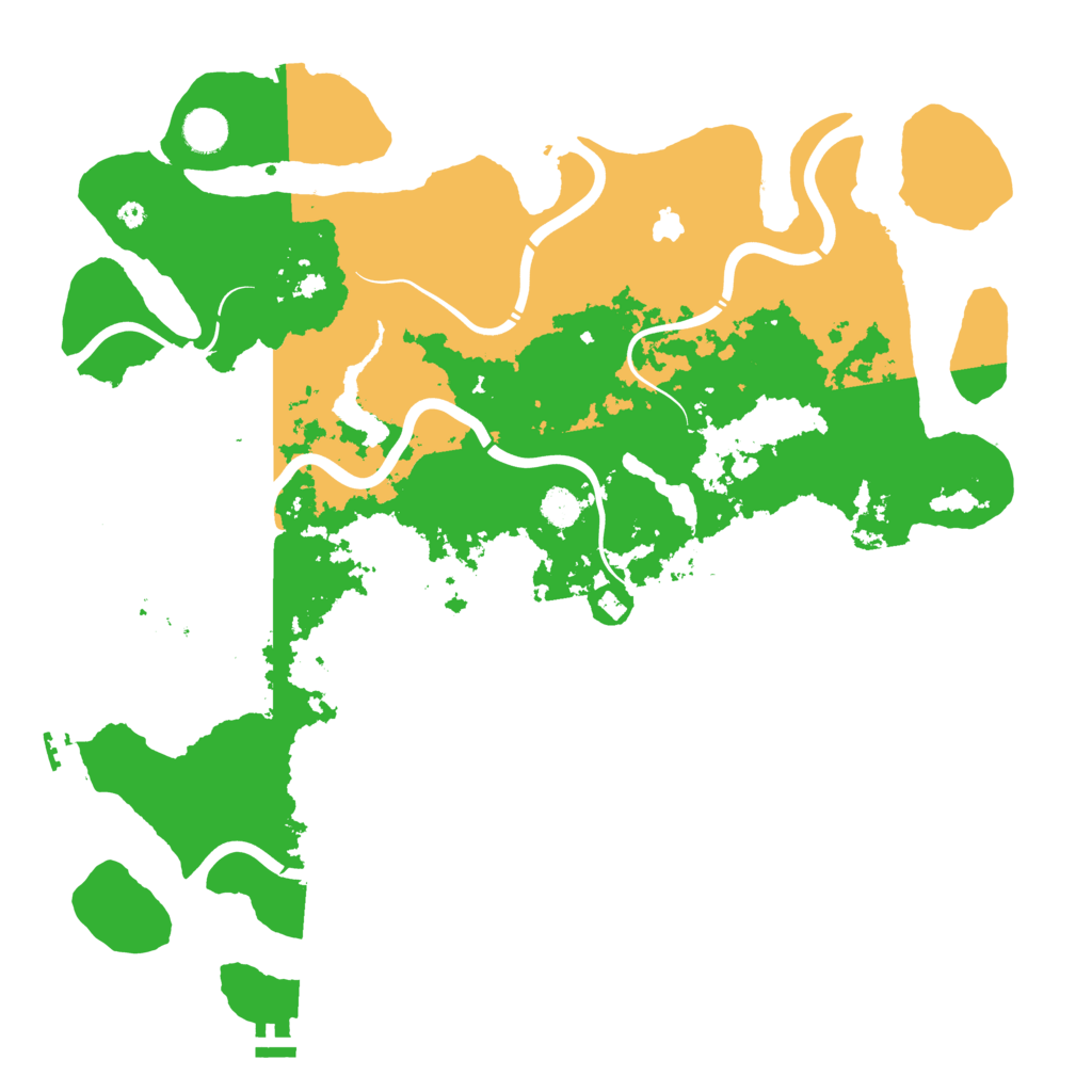 Biome Rust Map: Procedural Map, Size: 4250, Seed: 937856181