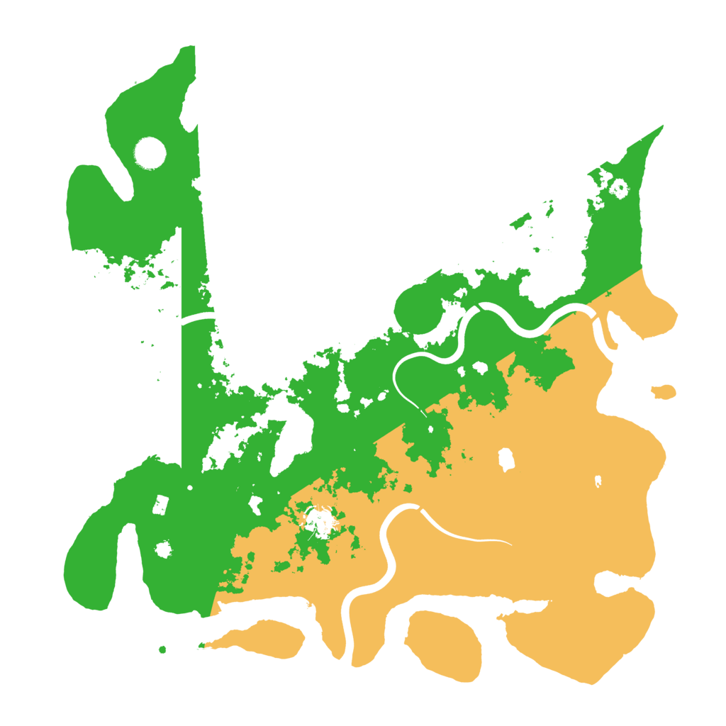 Biome Rust Map: Procedural Map, Size: 4000, Seed: 75387364