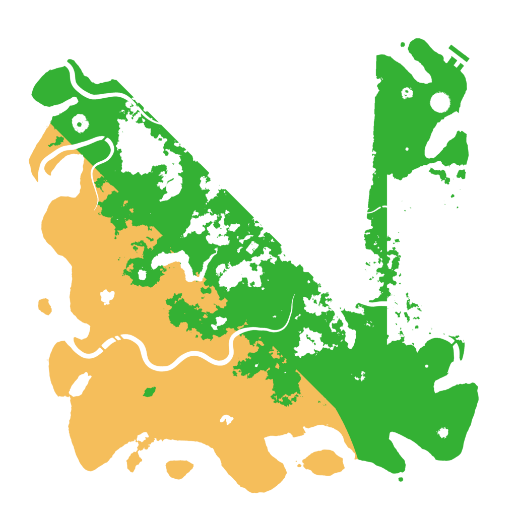 Biome Rust Map: Procedural Map, Size: 4500, Seed: 97341788