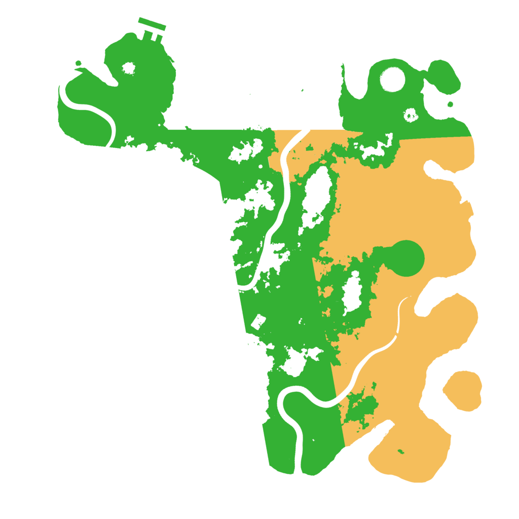 Biome Rust Map: Procedural Map, Size: 3750, Seed: 690784682