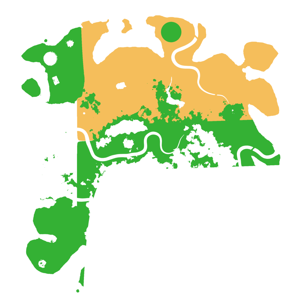 Biome Rust Map: Procedural Map, Size: 4000, Seed: 353783298