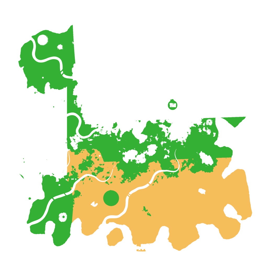 Biome Rust Map: Procedural Map, Size: 4500, Seed: 441661930