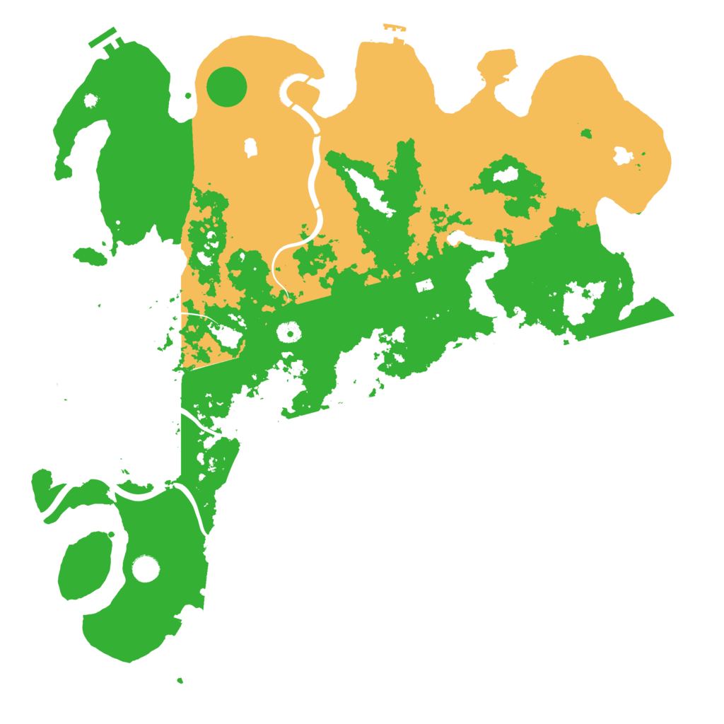 Biome Rust Map: Procedural Map, Size: 4750, Seed: 1306202508