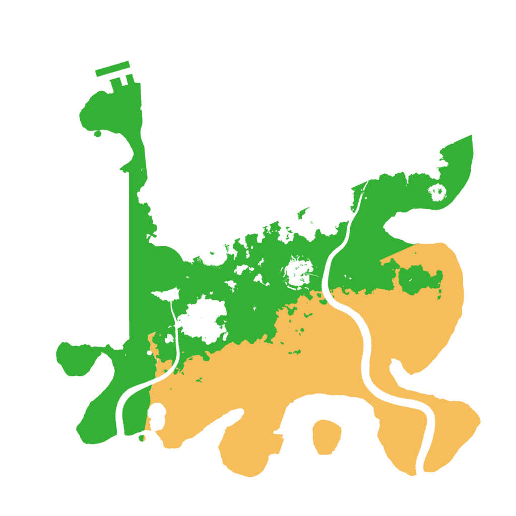 Biome Rust Map: Procedural Map, Size: 3000, Seed: 187467489