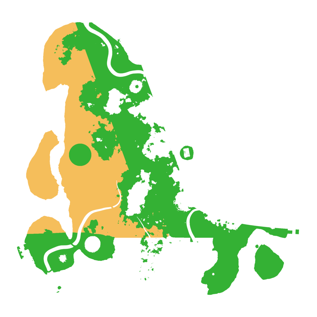 Biome Rust Map: Procedural Map, Size: 3750, Seed: 2145609647