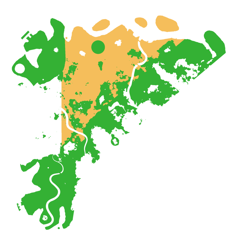 Biome Rust Map: Procedural Map, Size: 4800, Seed: 1104175376