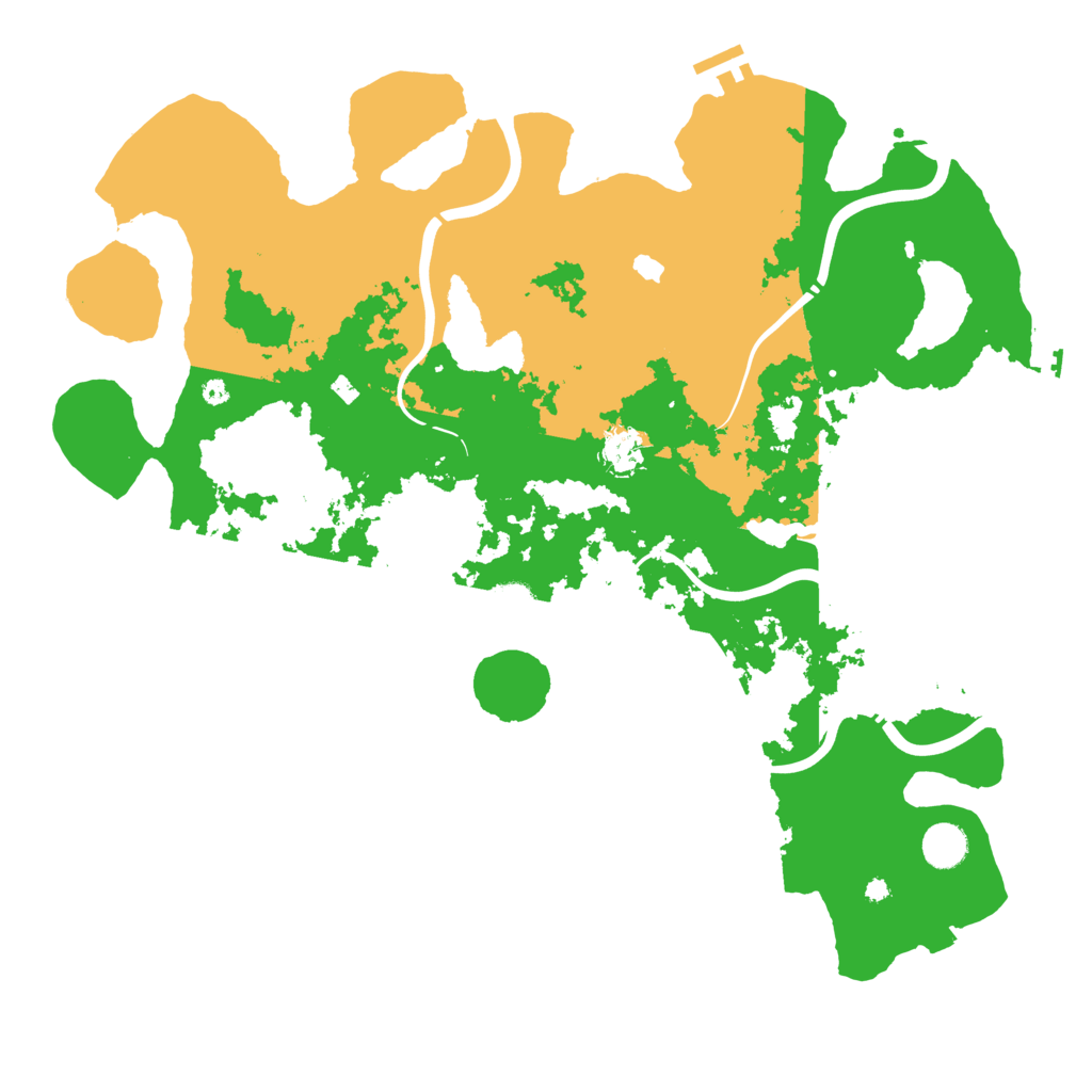 Biome Rust Map: Procedural Map, Size: 4250, Seed: 732223478