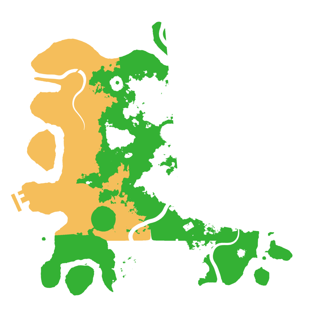 Biome Rust Map: Procedural Map, Size: 3500, Seed: 1175013926