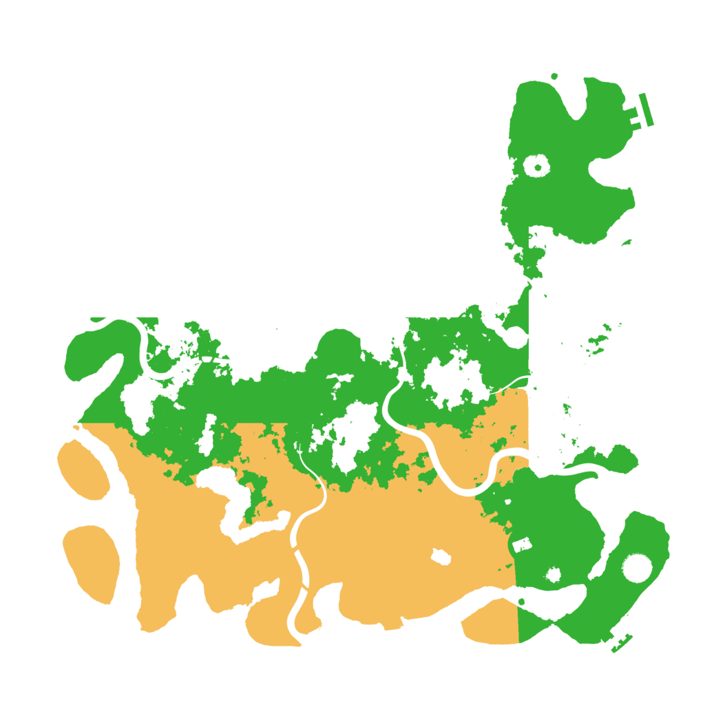 Biome Rust Map: Procedural Map, Size: 4250, Seed: 1267186167