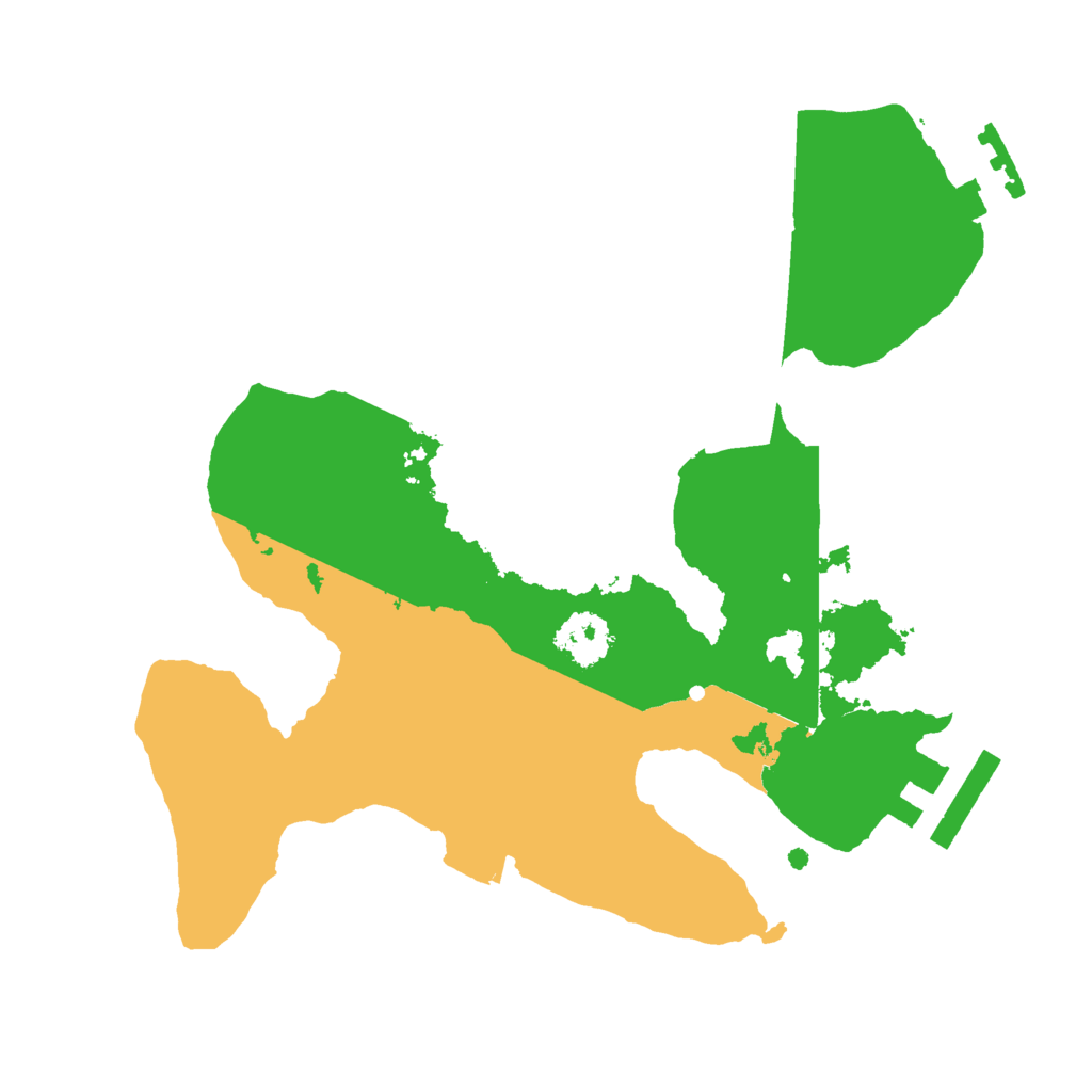 Biome Rust Map: Procedural Map, Size: 2100, Seed: 37865